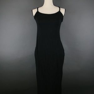 Sparkle & Fade Black Maxi Dress Size M